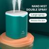 2000ml Umidificator cu pulverizare dublă Difuzor de apă USB Spray portabil de umidificare a aerului pentru casă