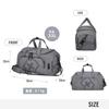 VICTORINOX Touring Sport Duffel Bag for Business Trips and Travel Stone Gray 612125 2.0 - Men's, Multifunctional,