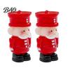 Decorative Figurine Set 2Pcs Mini Christmas Figurine, Cute Santa Claus Nutcracker Soldier Dolls, DIY Accessories Ornaments for Micro Landscape
