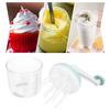 1200mL Manual Egg Beater Mixer Hand Crank Egg Cream Whisk Kitchen Baking Supply