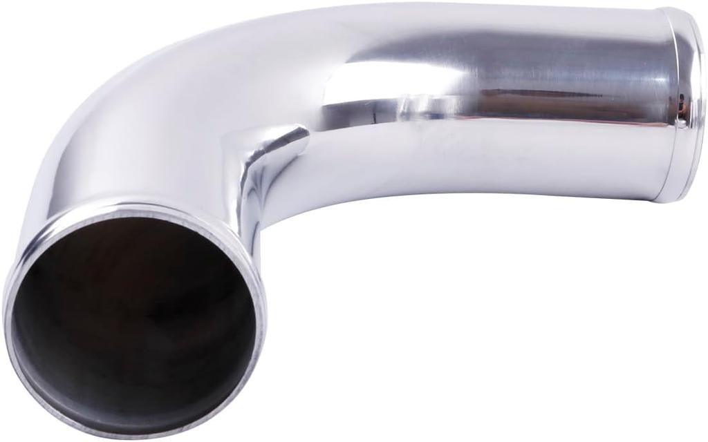 ZAP Performance 90 Degree Intercooler Aluminum Alloy Silver for 76mm Outer 300mm 2mm Wall Thickness 76mm Pipe, Tube, Tone, Cars, Diameter, Length,