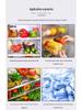 Built-In Refrigerator and Freezer Thermometer with Hygrometer for Home and Baby Storage