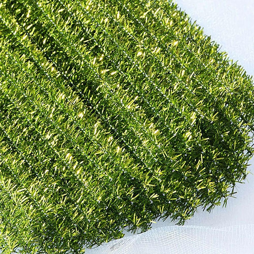 100pcs Colorful Chenille Stems Wire Core Tinsel Twisting Stick Plush Tinsel Stems  Handmade Crafts