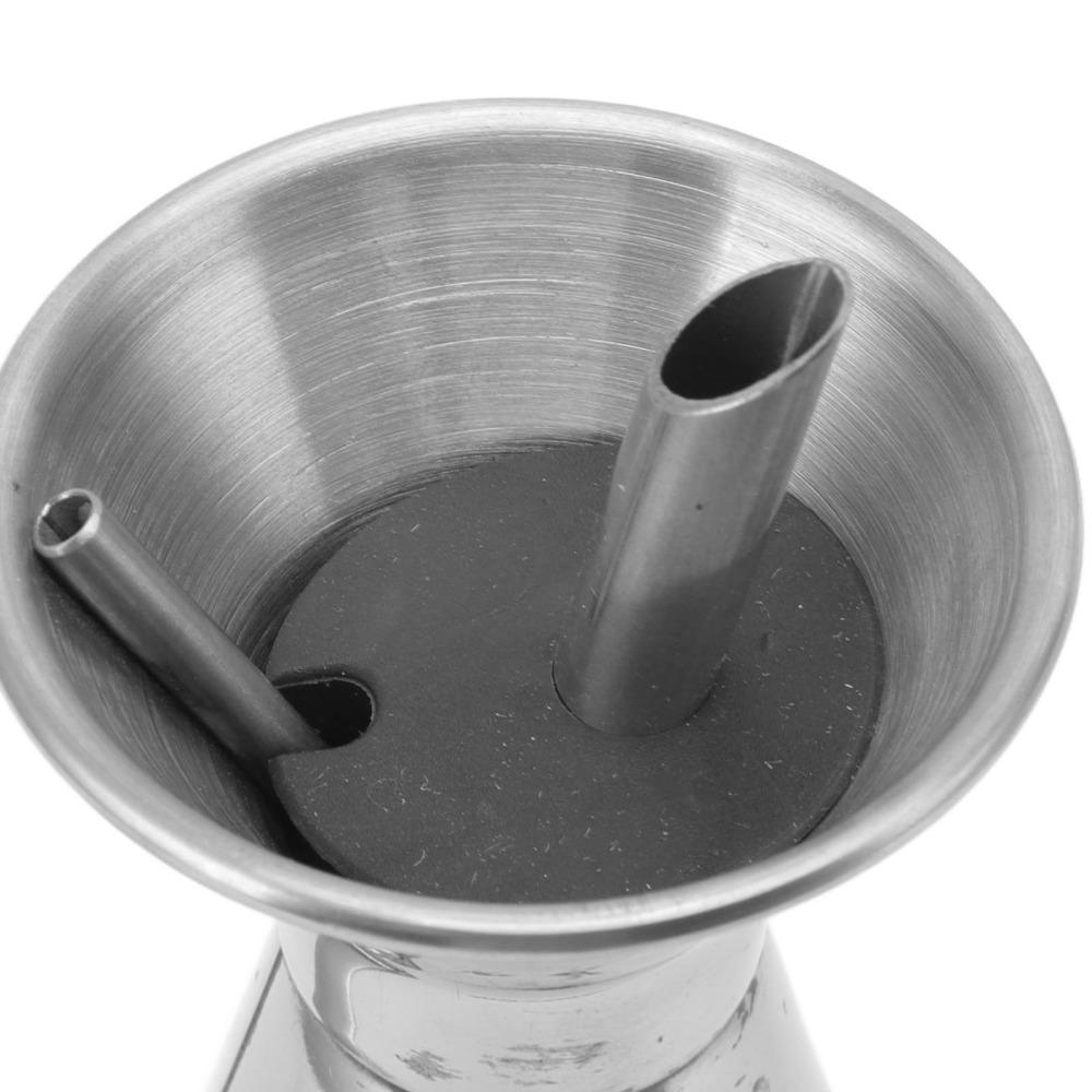 304 Edelstahl Ölaufbewahrungsbehälter Essigkännchen Ausgießer Küche Kochen
