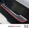 For Tesla Model Y 2019- Model 3 Highland 2026 Carbon Fiber Car Styling Door Handle Trim Protector Sticker Decoration Accessories