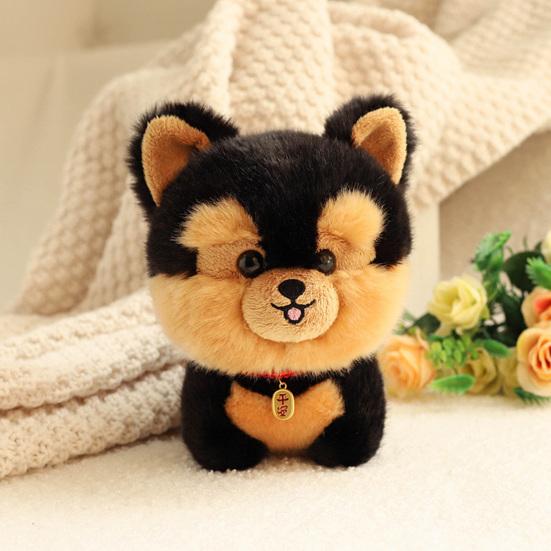 20cm Plush Puppy Toy Soft Plush Yorkshire Terrier Companion Puppy Dog Children Stuffed Doll Toy
