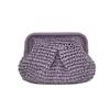 Stroh Wolken Clutch Tragbare Schulter Crossbody - Lässig Outdoor Strand Urlaub Kette Riemen Damen Crossbody Tasche