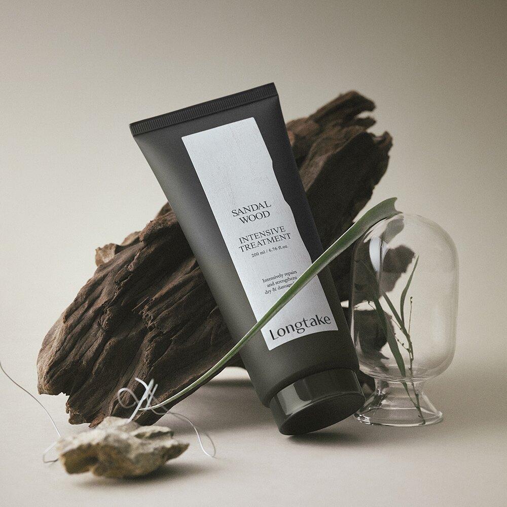 Longtake Behandlung 200 ml 3 Optionen zur Auswahl [Sandelholz / Schwarzer Tee / Basilikum] Wählen Sie 1