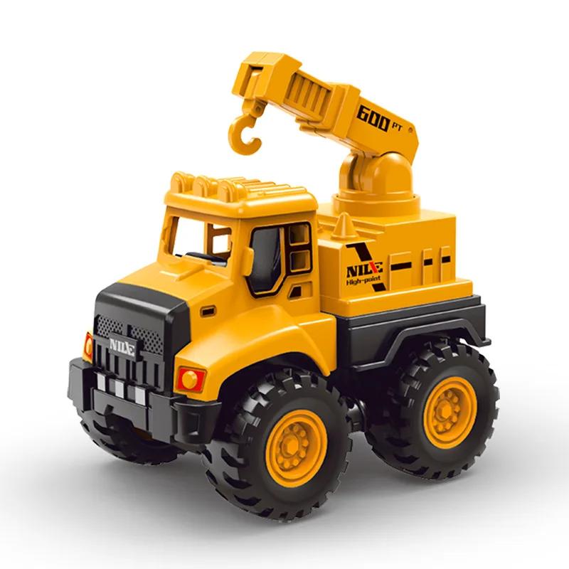 1PC Excavator Mixer Truck Dumper Simulation Engineering Vehicle Toys Inertia Car Toys  Baby Stroller Accessories