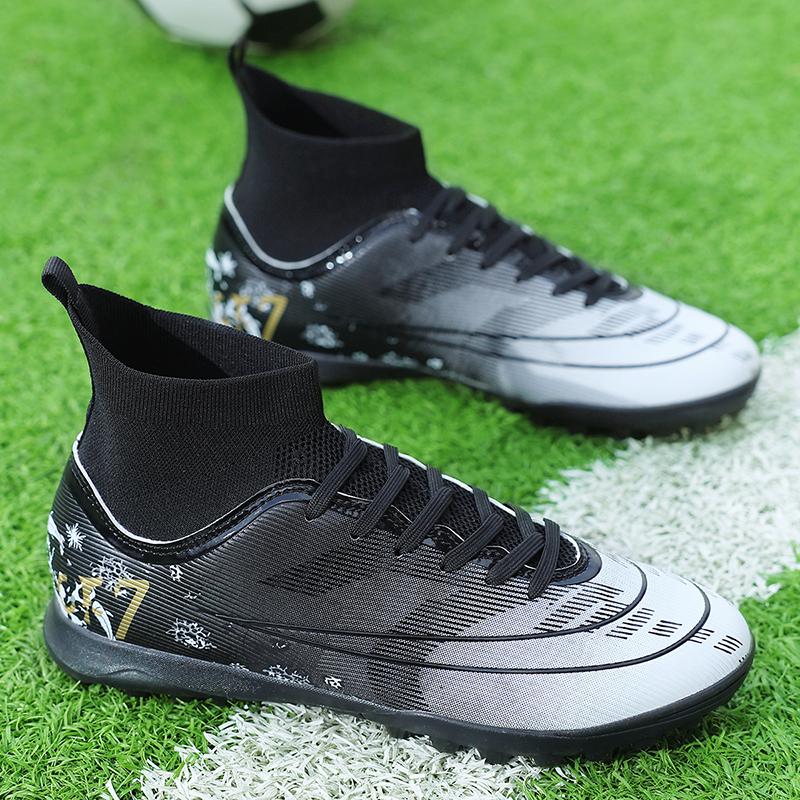 Men Soccer Shoes Studded Society Indoor Football Man Field Boots Fast Professional Non-Slip Kids Football Shoes