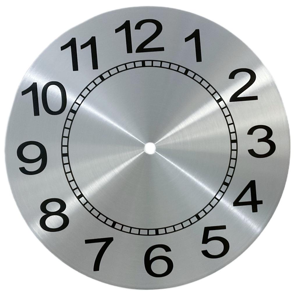 9.5 Inch Clock Face Aluminium Clock Dial Arabic Numeral Clock Dial