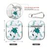 Simple Turtle Transparent Earphone Cover Is Suitable for AirpodsPro 1st Generation Apple Turtle TPU Anti-drop Protective Case