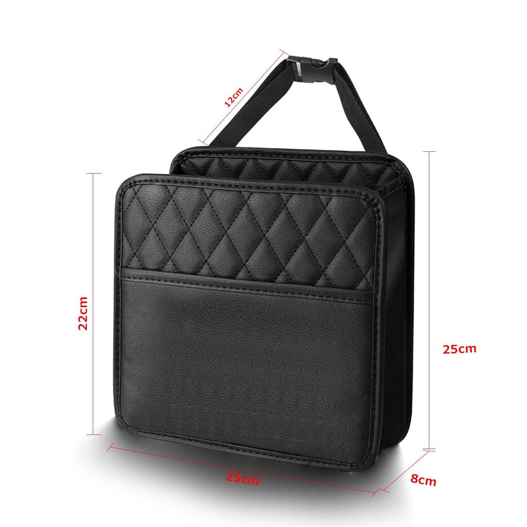 Ziyue Bolso Traseiro do Assento de Carro, Bolso de Armazenamento para Carro, Lixeira e Caixa de Armazenamento, 2