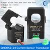 4-20mA Split Core Current Transmitter QNDBK2-24 AC 5A 10A 20A 50A 100A Current Sensor Transducer Clamp CT Current Transformer