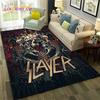 Heavy Metal Band Slayer Rock Carpet Rug for Home Living Room Bedroom Sofa Doormat Decor,kids Play  Area Rug Non-slip Floor Mat