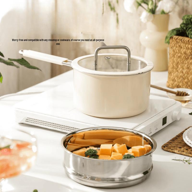 LISM 16cm Multi-functional Milk Pot & Steamer