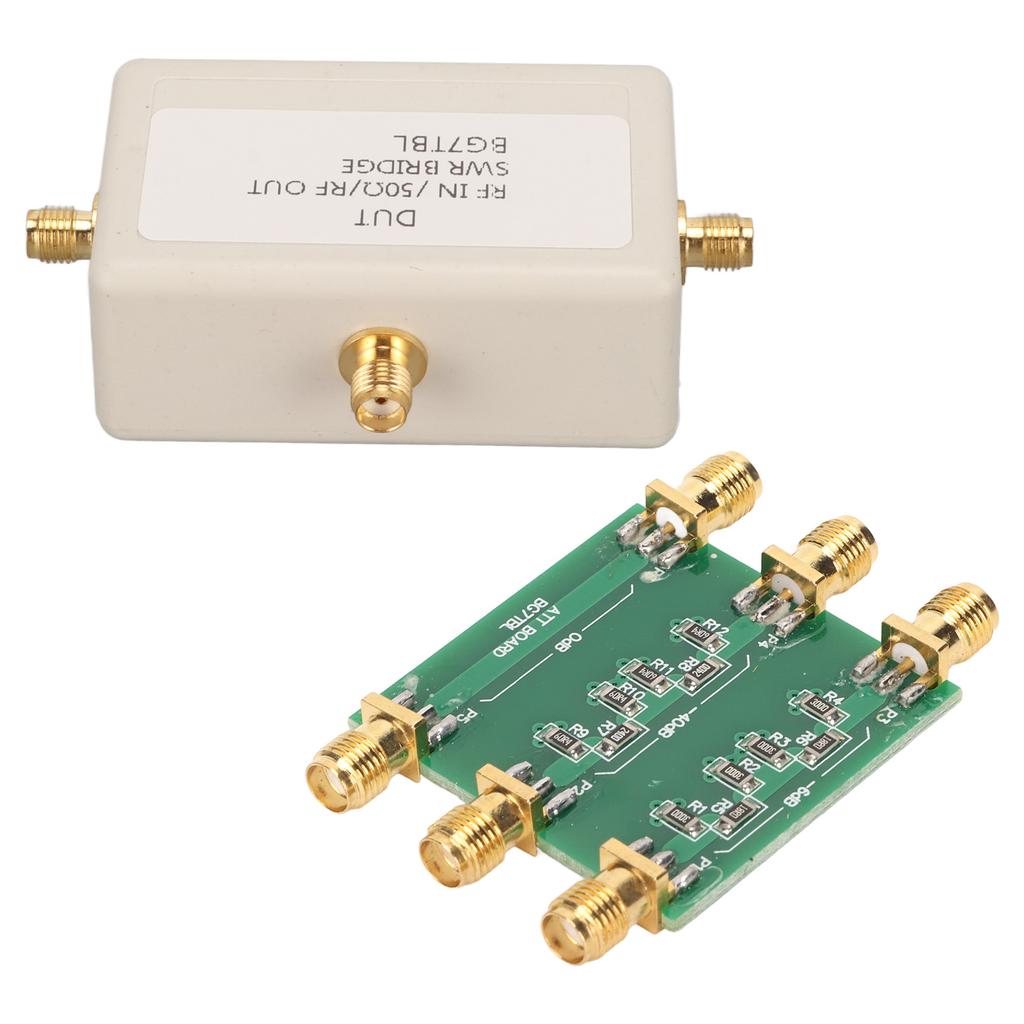 SWR High Power Bridge 1‑500Mhz 3 Ports Standing Wave Ratio Bridge for Antenna Measurement RF