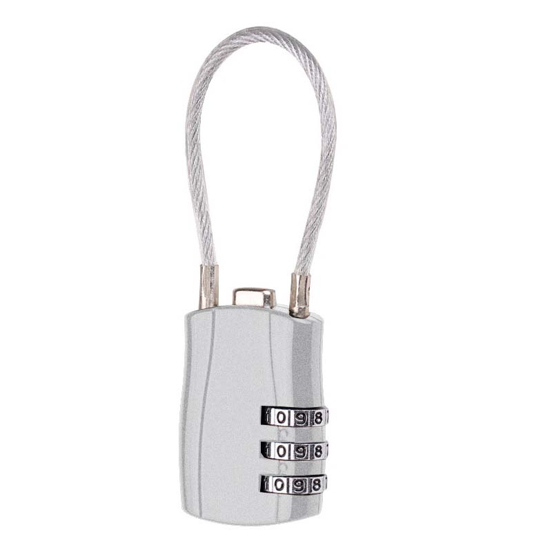 3 Digit Combination High Security TSA Customs Lock Helmet Lock For Backpack Trolley Case Luggage Suitcase Password Padlock