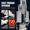 Universal Internal External Pipe Threading Tool Compact Durable Hand Tool for Fast Pipe Fittings and Plumbing Repairs