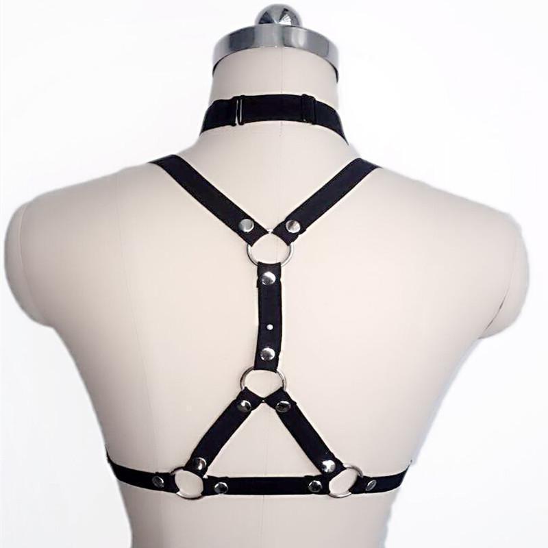 Gothic Harness Women Body Fetish Clothing Clothing