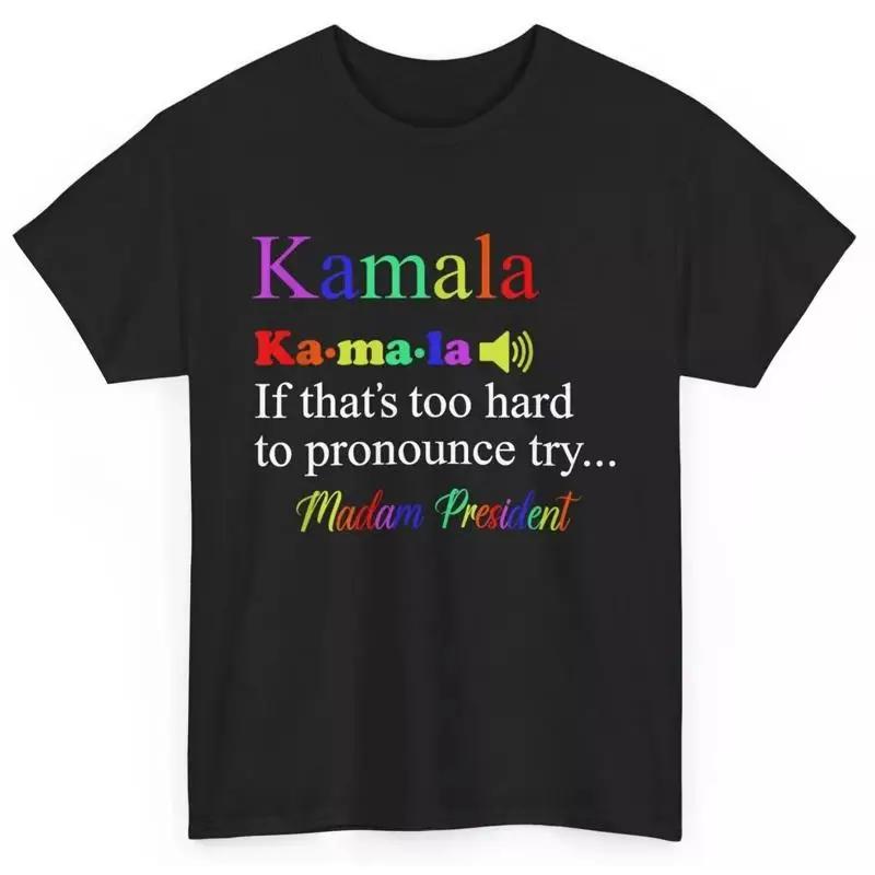 Funny Kamala Harris 2024 Madam President T Shirt Webp