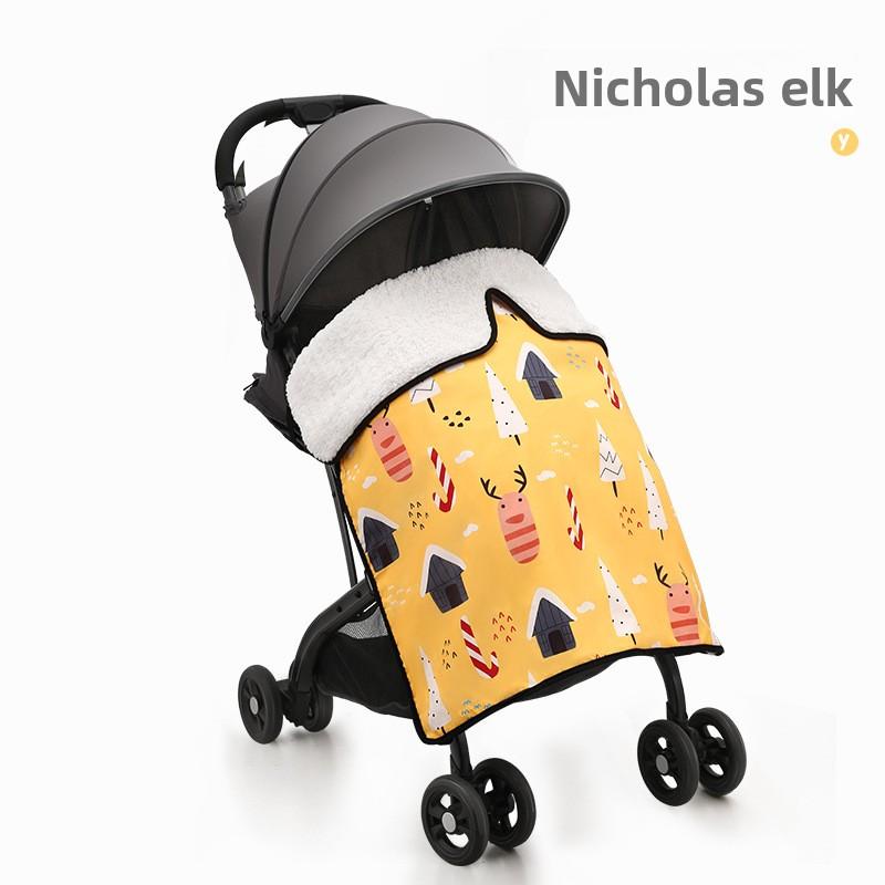 Stroller windproof blanket Stroller blanket Windproof waterproof Go out convenient to keep warm