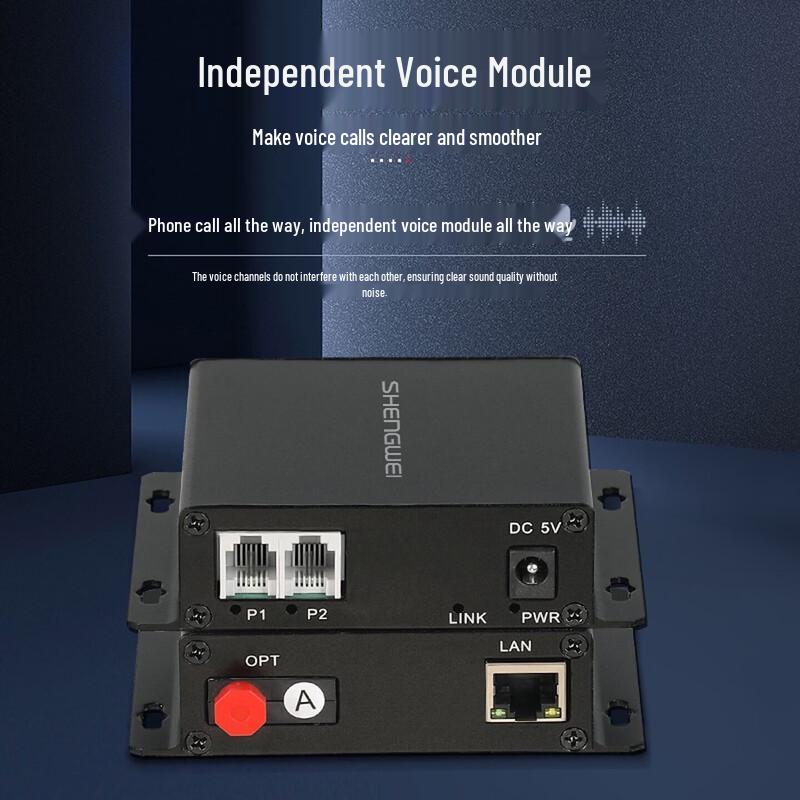 Shengwei Digital Telephone and Network Fiber Optic Converter