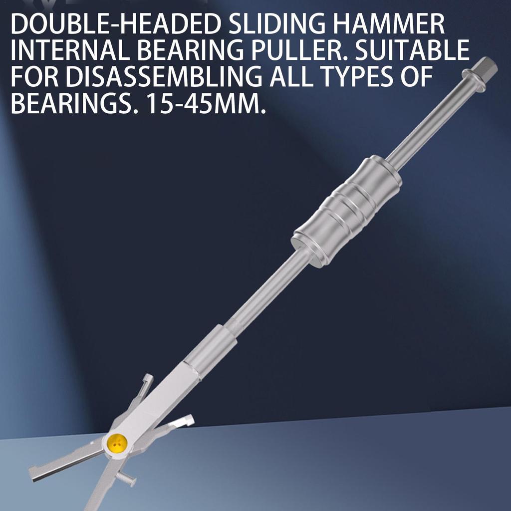 Slide Hammer Double Head Heavy-Duty Bearing Puller For Tractor For Automotive Garage Mechanic Workshop Gear Installation Shaft