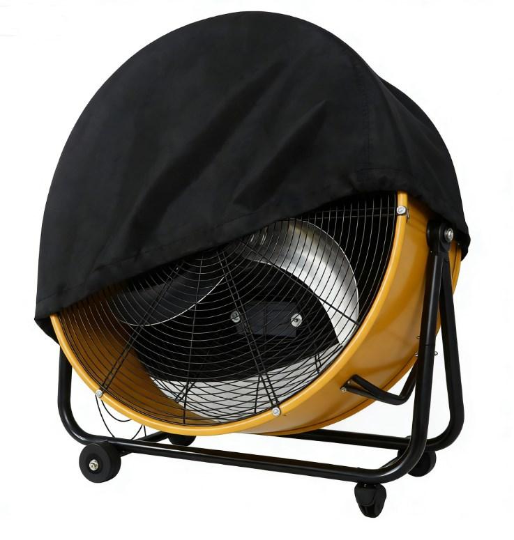 

Waterproof Oxford Cloth Fan Cover with Drawstring for Outdoor Indoor Blower Dustproof Rain Protector 59.7x74x20cm