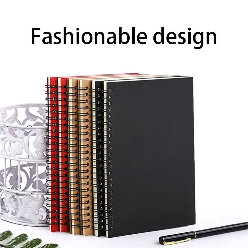 Spiral Notebook Portable Office School Business Journal Writing Practice Homework Teacher Students Prize Stationery