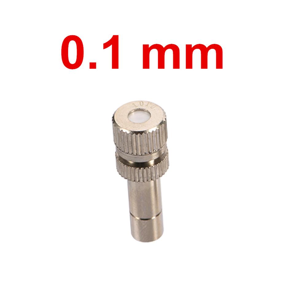0,1-0,8 mm Niederdruck Feinstaubdüsen Desinfektion Landschaftsbau Kühlung Befeuchtung Zerstäubungszerstäuber 3 Stück