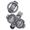 Religious Medal Clip Accessory Patron Saint Christopher Car Visor Clip for New Drivers Catholic Gift Pin Clip