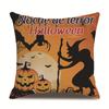 Halloween Linen Pillow Cover Printed Pillow Supply Cushion Cover