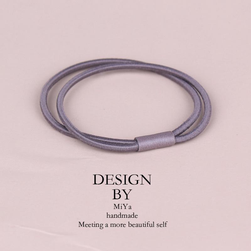 Korean hair rope rubber band hair band headband small fresh headgear hair rope ponytail jewelry sports basic rubber band