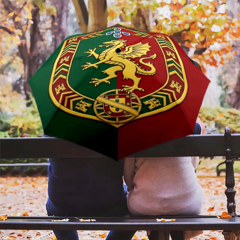 Portuguese Heritage Unity Folding umbrella Suitable for all seasons travel light outdoor Three folds