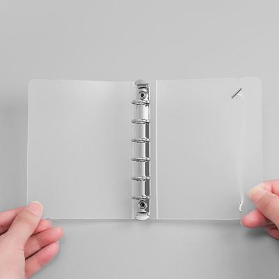 Vintage Journal Tagebuch Kunststoffhülle Nachfüllbarer Ringordner Notizbuchhülle Aktenordner Notizblockabdeckung