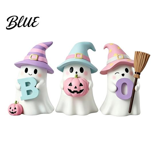 Indoor Halloween Table Centerpiece Ghost Figurine Resin Spooky Cute Statue Funny Creepy Year Round Interior Decorations Tabletop Ornament