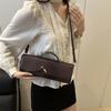 Bag Women's  New Niche Horizontal Design Trendy Handbag Premium Temperament One Shoulder Crossbody Bag