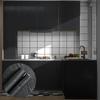 Decorative Wall Stickers Self-adhesive Wallpaper Wardrobe Waterproof Solid Color Wood Grain Bedroom Cabinets Furniture Doors