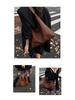 Women's Retro Woven Underarm Crossbody Tote - Solid Color Versatile Handbag