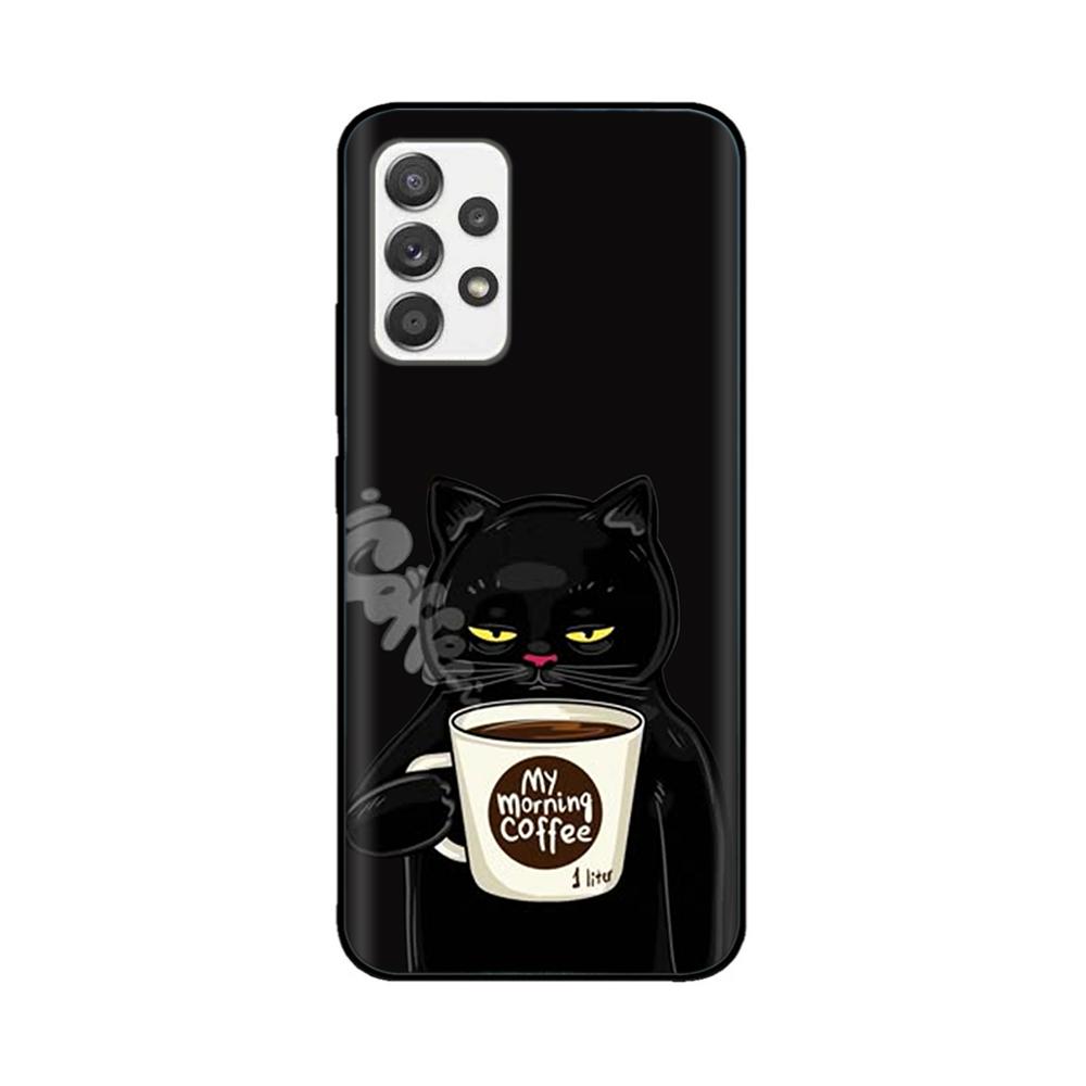 Cover For Samsung A72 Case Soft Liquid Silicone Housing For Samsung Galaxy A72 Case A 72 Full Protection High Quality Fundas