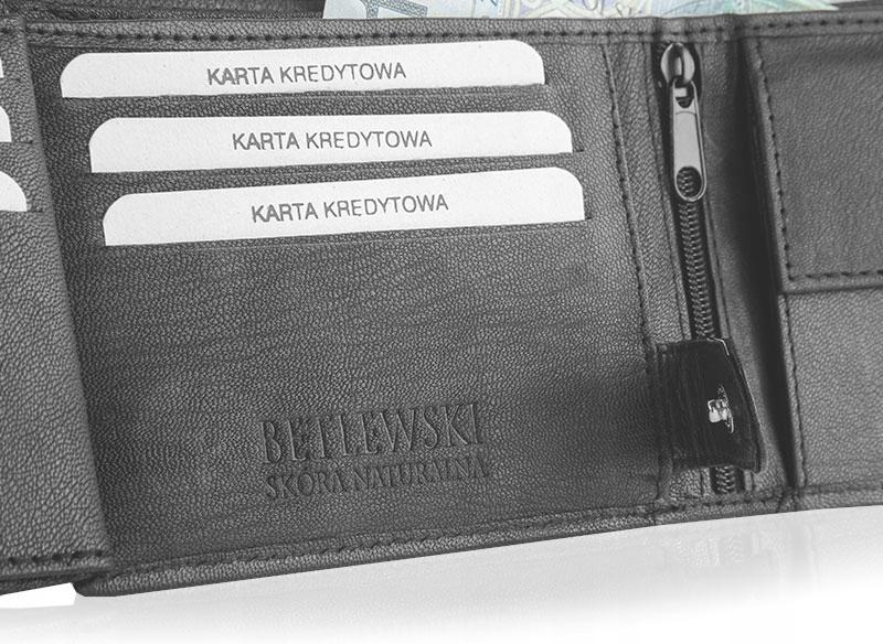 ETPM-KZ-61 GRAY OPTIMAL men' wallet + CERTIFICATE