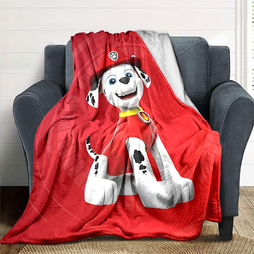 1pc Paw Paw5 Blanket, Gift, for Men and Women, Soft Blanket, Good for Sofa Bed Couch Travel, Lightweight Flannel Blanket