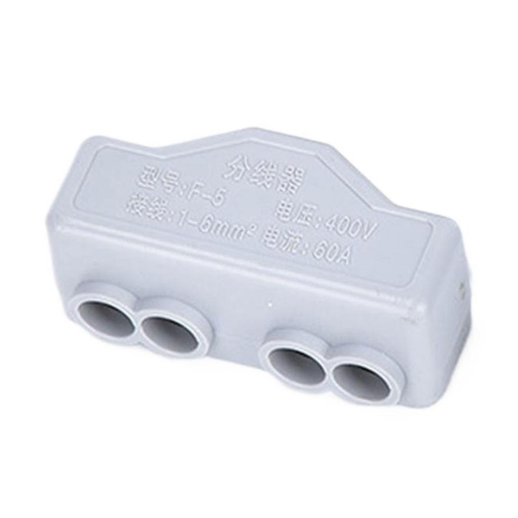 Wire Connector High Power Splitter Quick Electrical Cable Terminal Blocks Brass Quick Terminal Block Wiring Connector