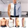 Men's Body Shaper Slimming Shirt Tummy Control Vest Chest Compression Base Layer Abdomen Slim Muscle Tank Tops Shapewear Waist Trainer Undershirts