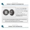 Bevel Gear 1M 25/30Teeth Inner Bore 6/8/10/12/14/15/16mm Gear 90 Degrees Transmission Precise Bevel Gear