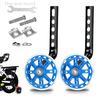 1Pair Children's Bicycle Auxiliary Wheel, Compatible with 12-20 Inch Kids Bike, Protection Balance Secondary Wheel, Flash Wheel
