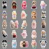 50 Rab Doll Stickers Cartoon Cute Doll High Definition Graffiti Handbook Water Cup Guitar Sticker