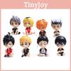 High Quality 8pcs Sitting Volleyball Boys Miniature Figures Hinata Shoyo Kageyama Tobio