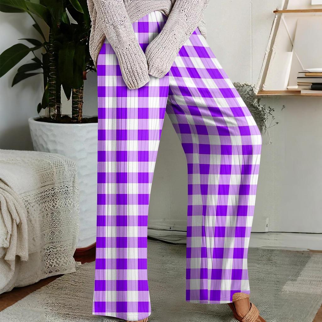 Pajama Pants, Sleepwear, Casual Drawstring Elastic Waist Pants, Comfortable Straight-leg Loose Pants
